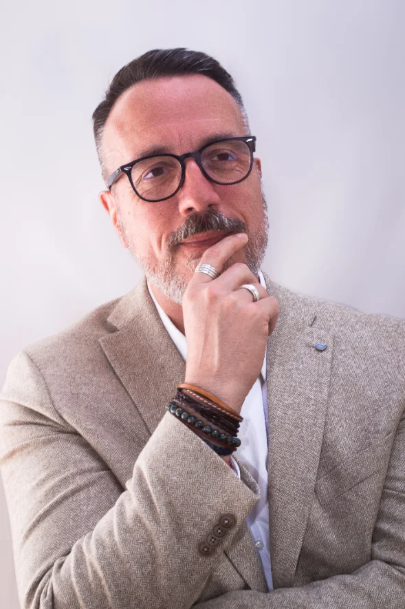 Portrait de Jérôme Dubois, formateur